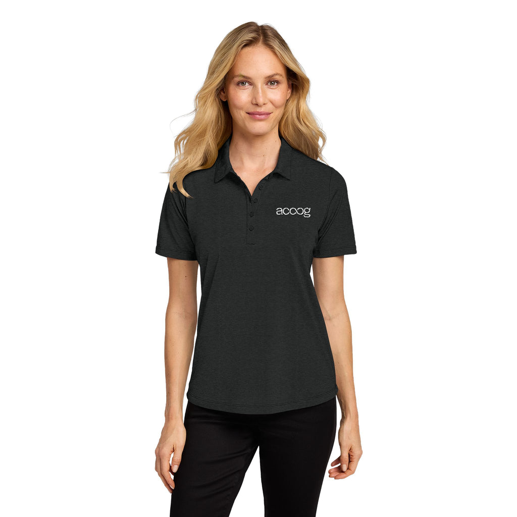 ACOOG Logo Polo | Ladies Short Sleeve Collared Shirt
