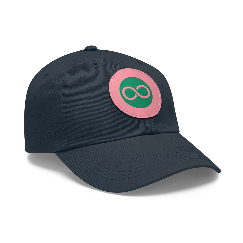 ACOOG Leather Patch  Hat — Minimal Green Emblem Cap