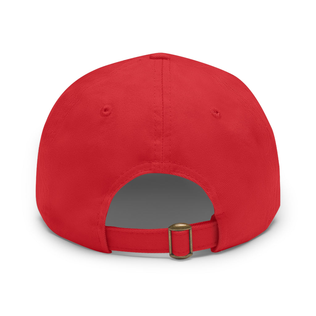 ACOOG Leather Patch  Hat — Minimal Green Emblem Cap