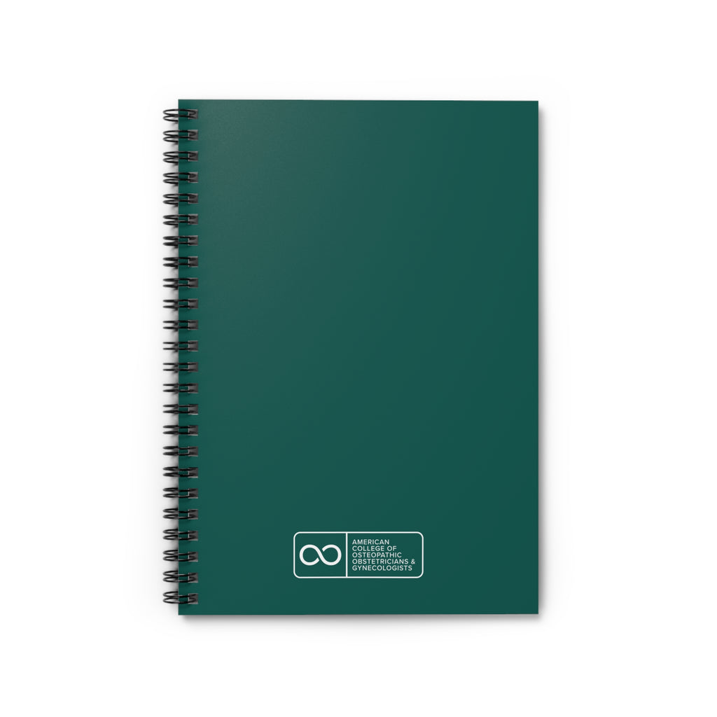 ACOOG Badge Spiral Notebook ruled journal | Classic lined notebook