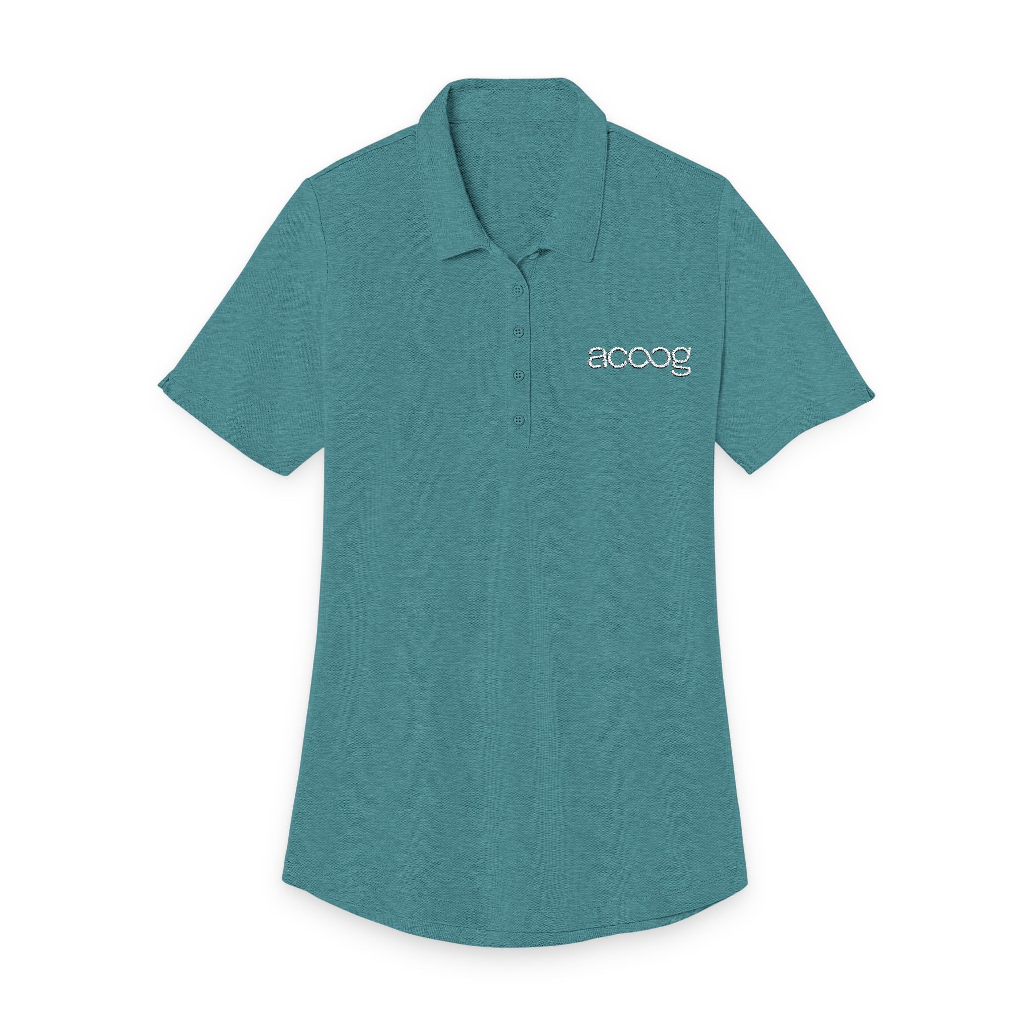 ACOOG Logo Polo | Ladies Short Sleeve Collared Shirt