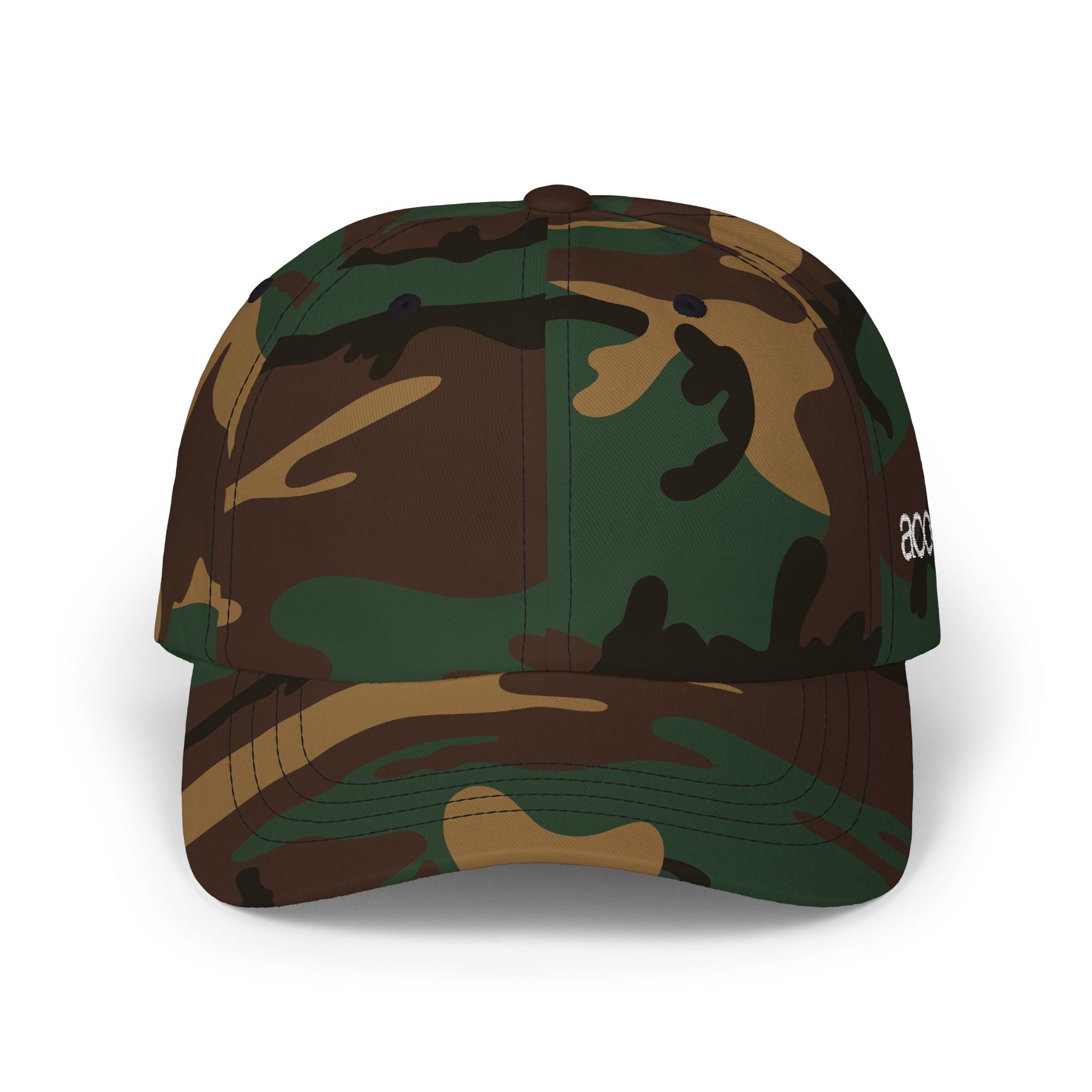 ACOOG Embroidery Script Classic Cap | Adjustable Baseball Hat