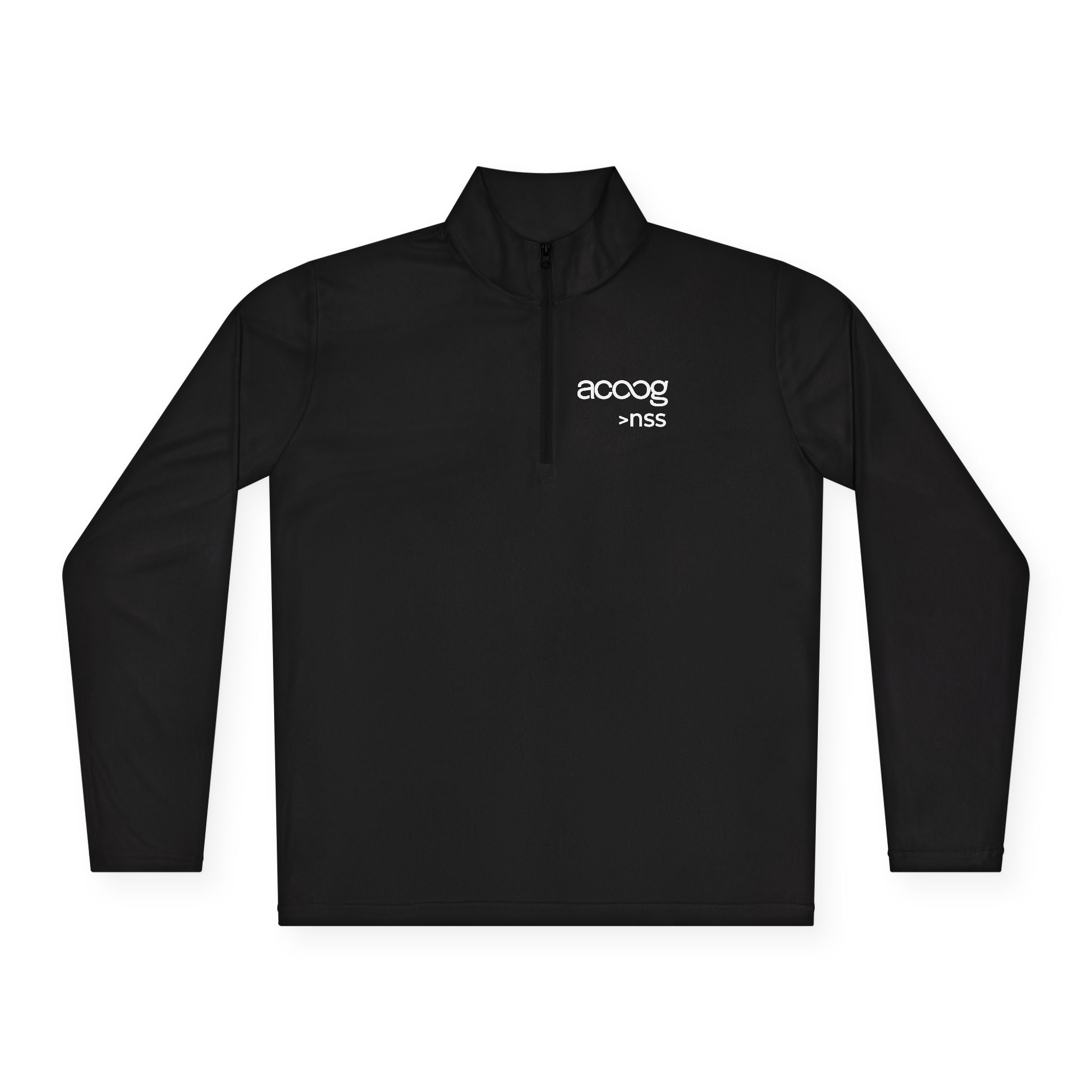 NSS Code (>NSS) - Unisex Logo Quarter-Zip Pullover