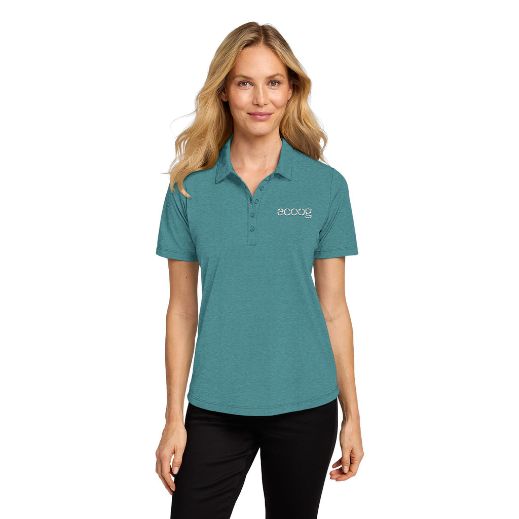 ACOOG Logo Polo | Ladies Short Sleeve Collared Shirt