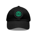ACOOG Leather Patch  Hat — Minimal Green Emblem Cap