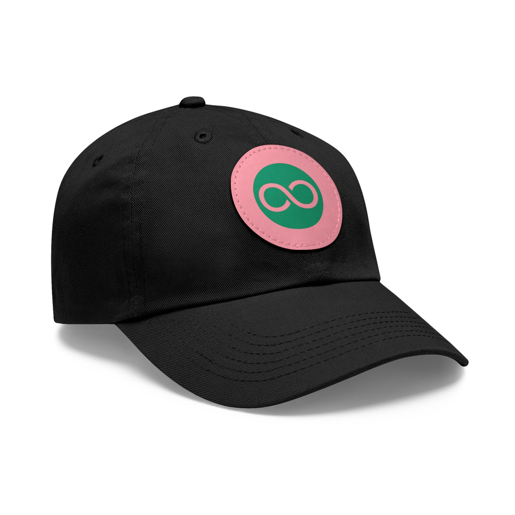 ACOOG Leather Patch  Hat — Minimal Green Emblem Cap