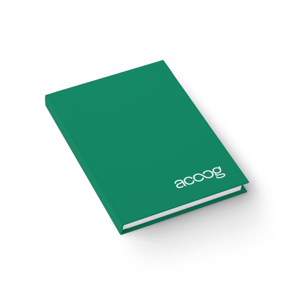 ACOOG hardcover ruled journal