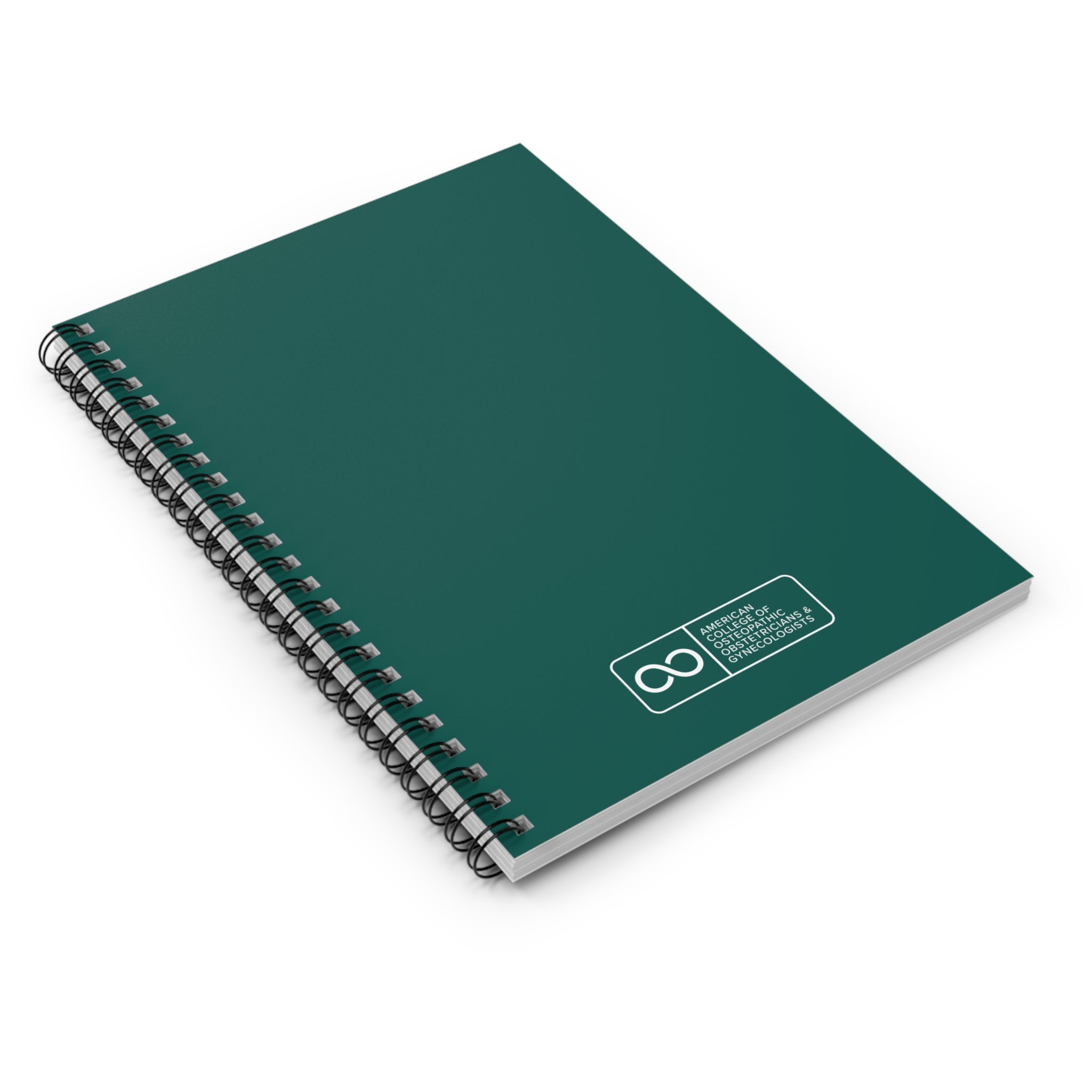 ACOOG Badge Spiral Notebook ruled journal | Classic lined notebook