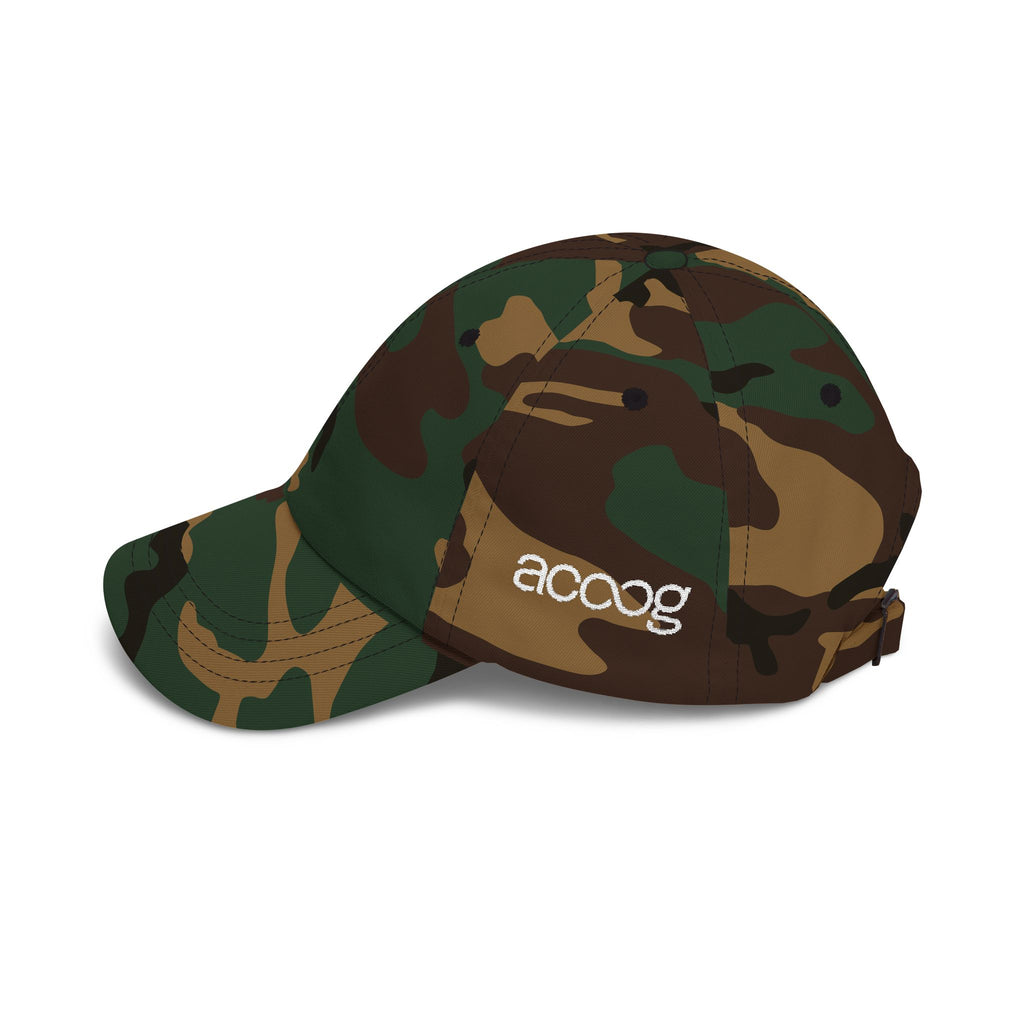 ACOOG Embroidery Script Classic Cap | Adjustable Baseball Hat