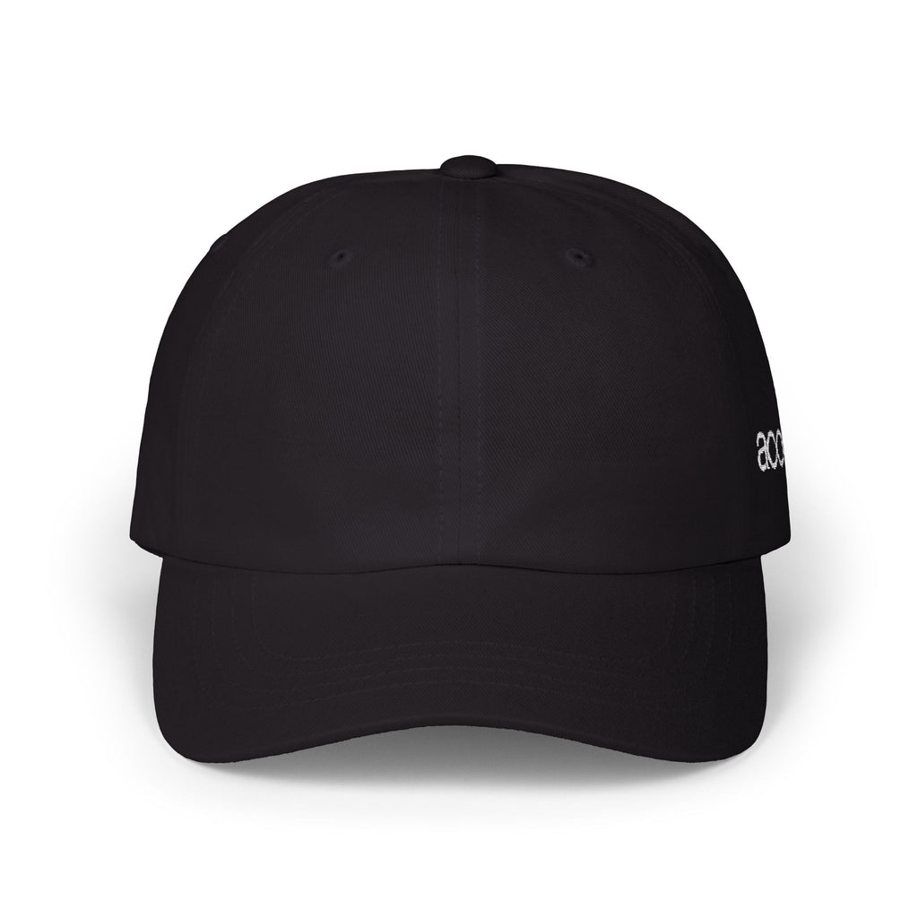 ACOOG Embroidery Script Classic Cap | Adjustable Baseball Hat