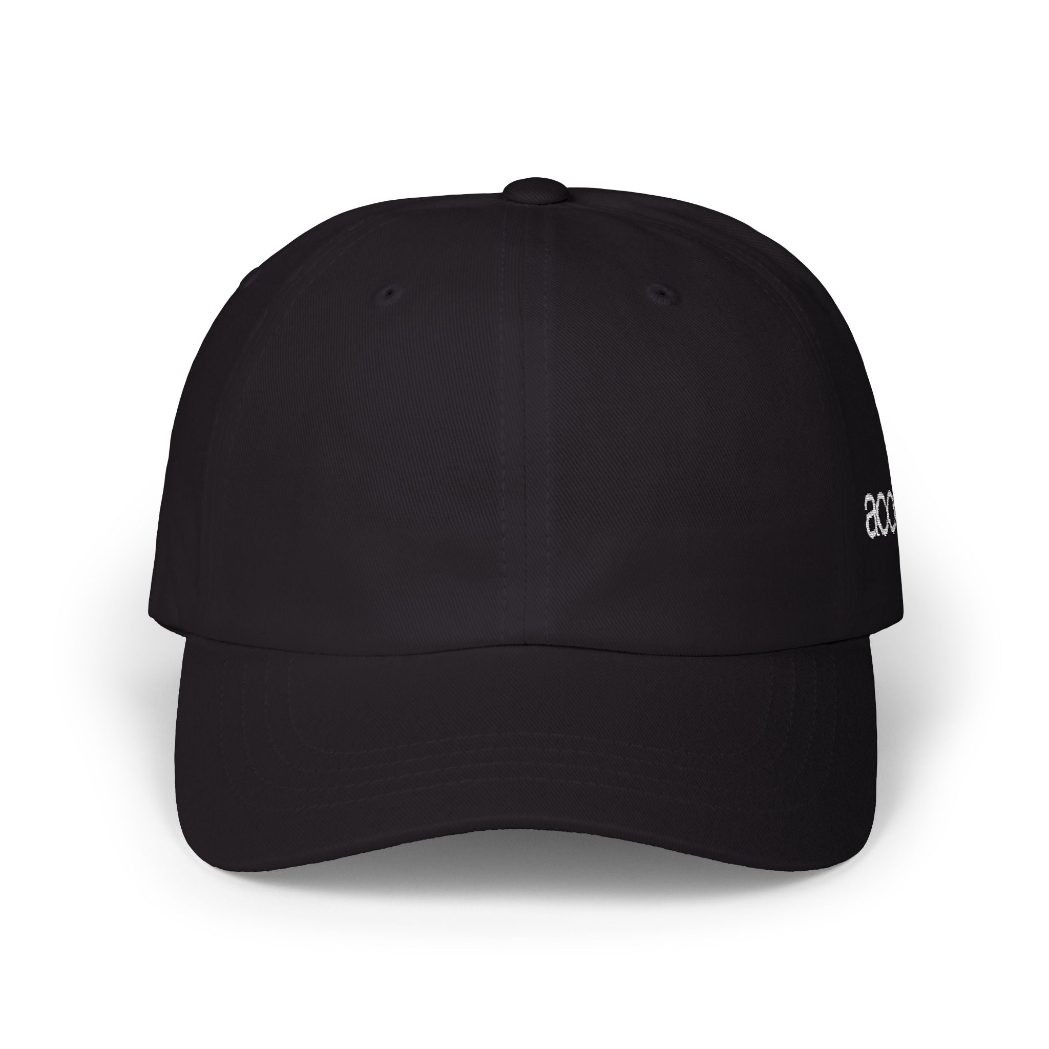 ACOOG Embroidery Script Classic Cap | Adjustable Baseball Hat