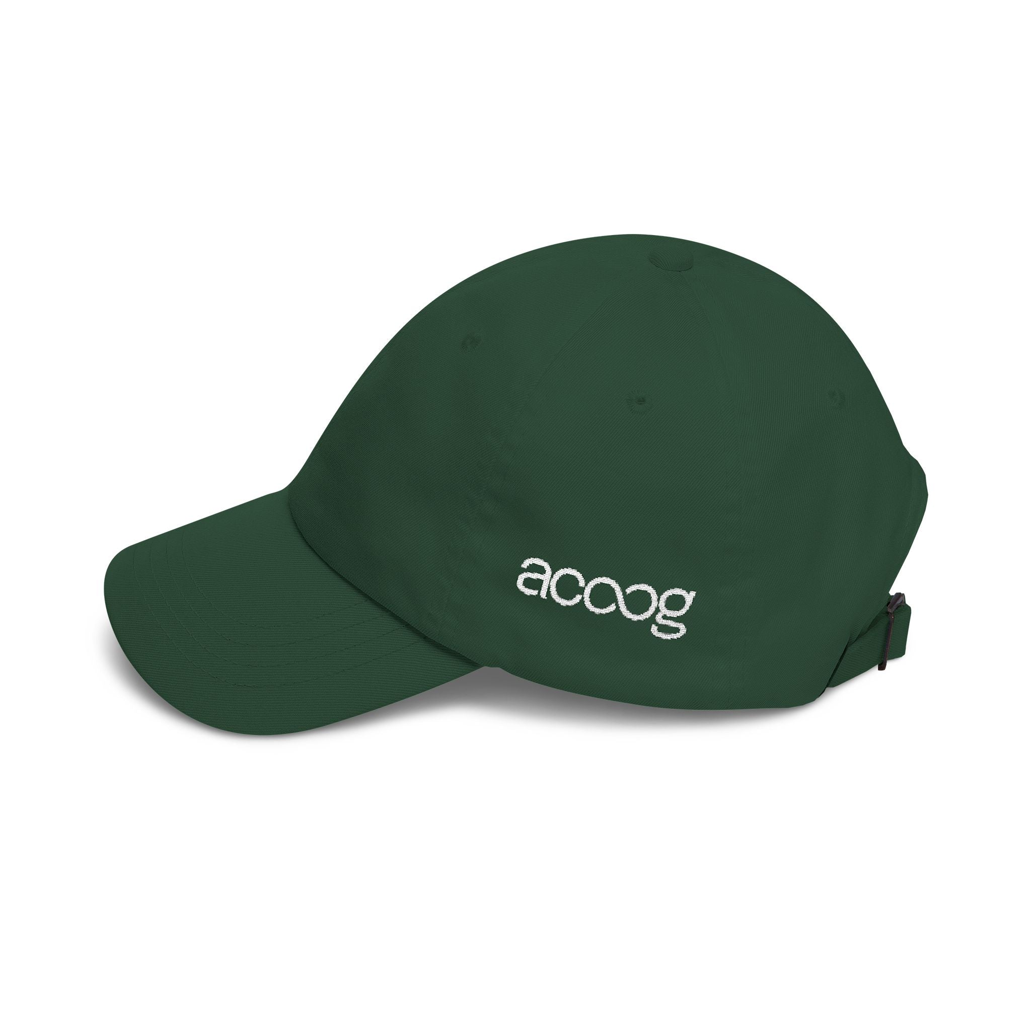 ACOOG Embroidery Script Classic Cap | Adjustable Baseball Hat