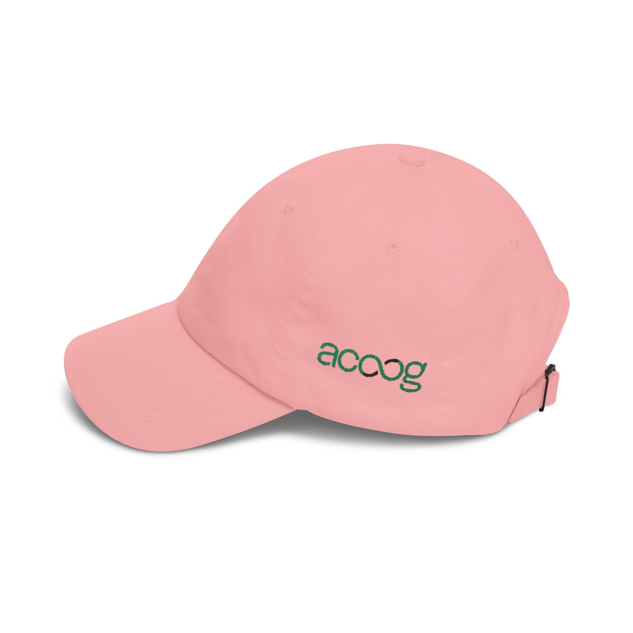 ACOOG Minimal Embroidered Cap | Classic White Baseball Hat, Adjustable