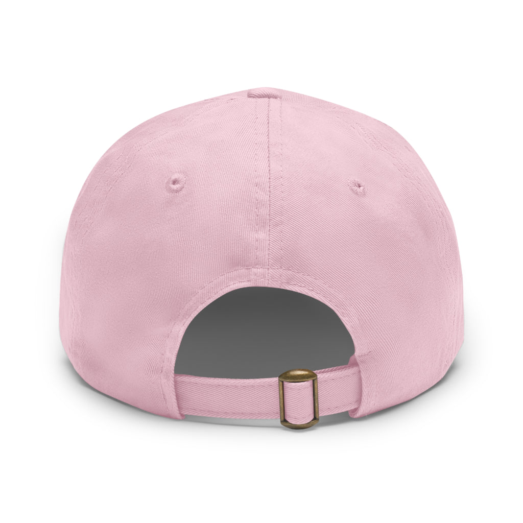 ACOOG Leather Patch  Hat — Minimal Green Emblem Cap