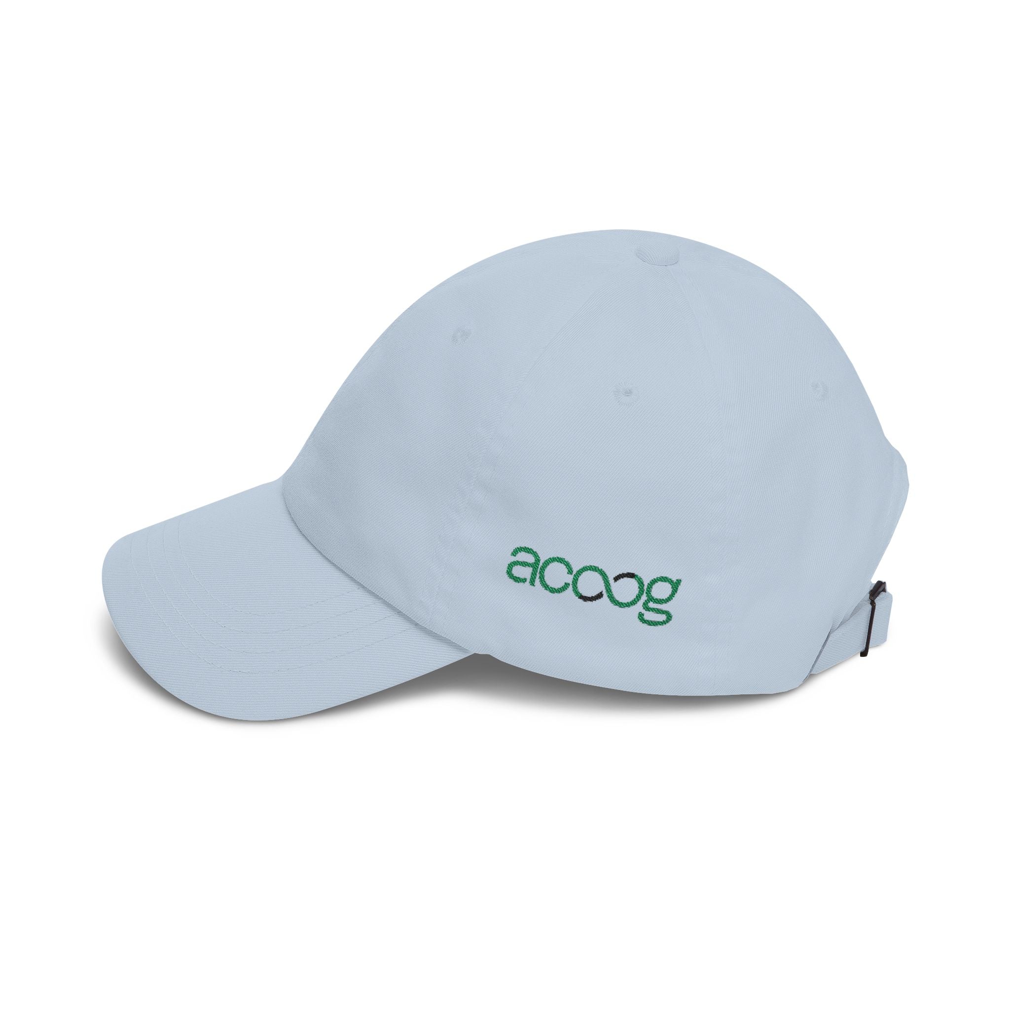 ACOOG Minimal Embroidered Cap | Classic White Baseball Hat, Adjustable
