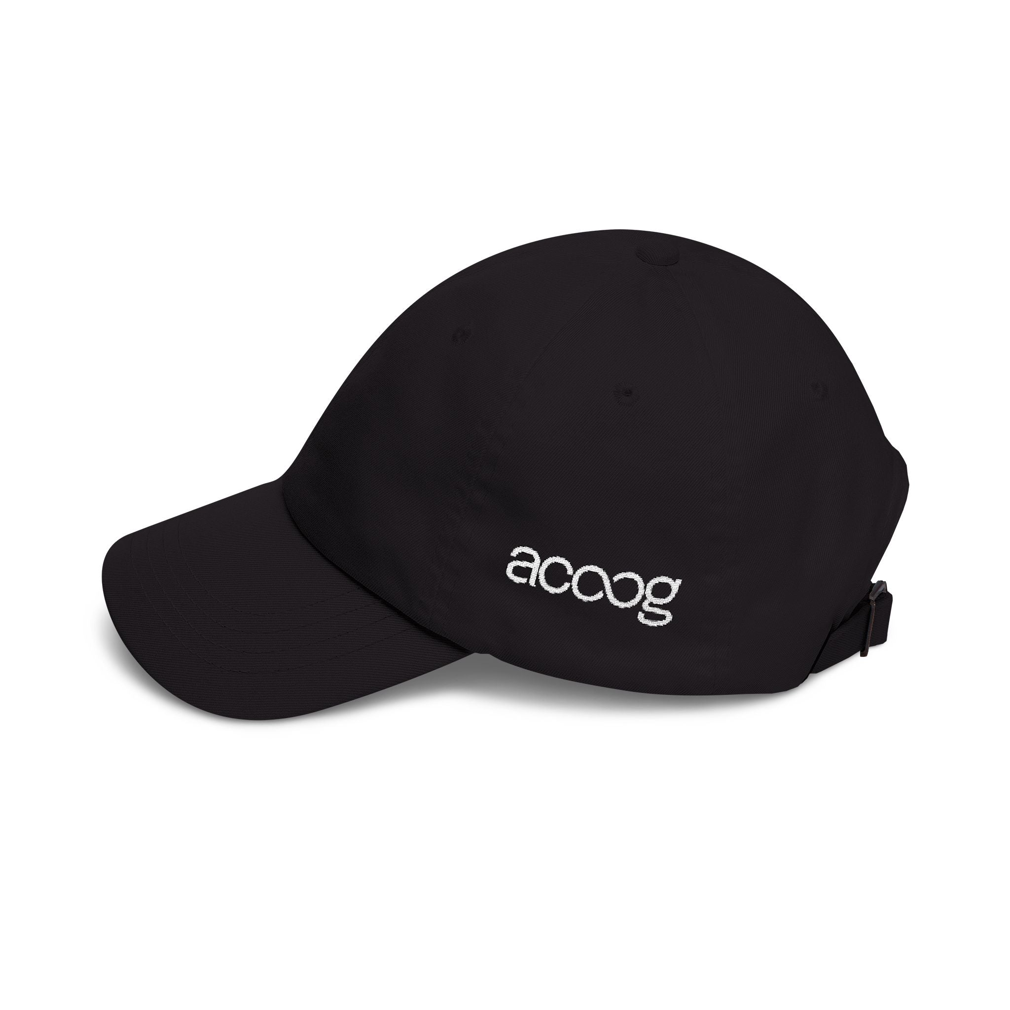 ACOOG Embroidery Script Classic Cap | Adjustable Baseball Hat