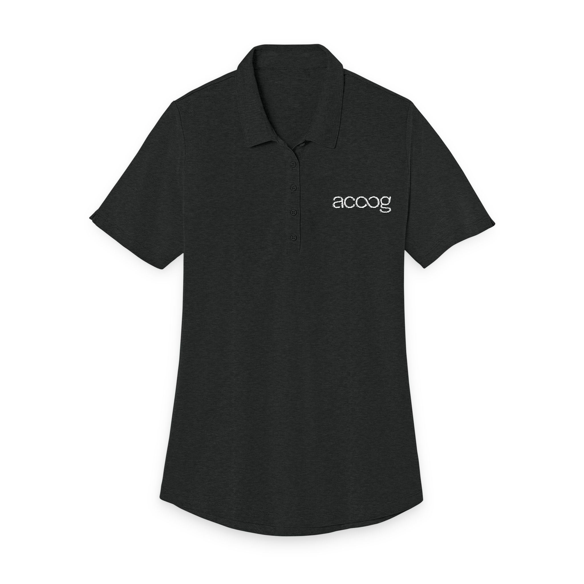 ACOOG Logo Polo | Ladies Short Sleeve Collared Shirt